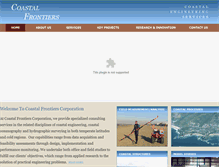 Tablet Screenshot of coastalfrontiers.com